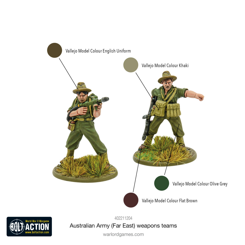 British Australian Army (Far East) Weapons Teams 3