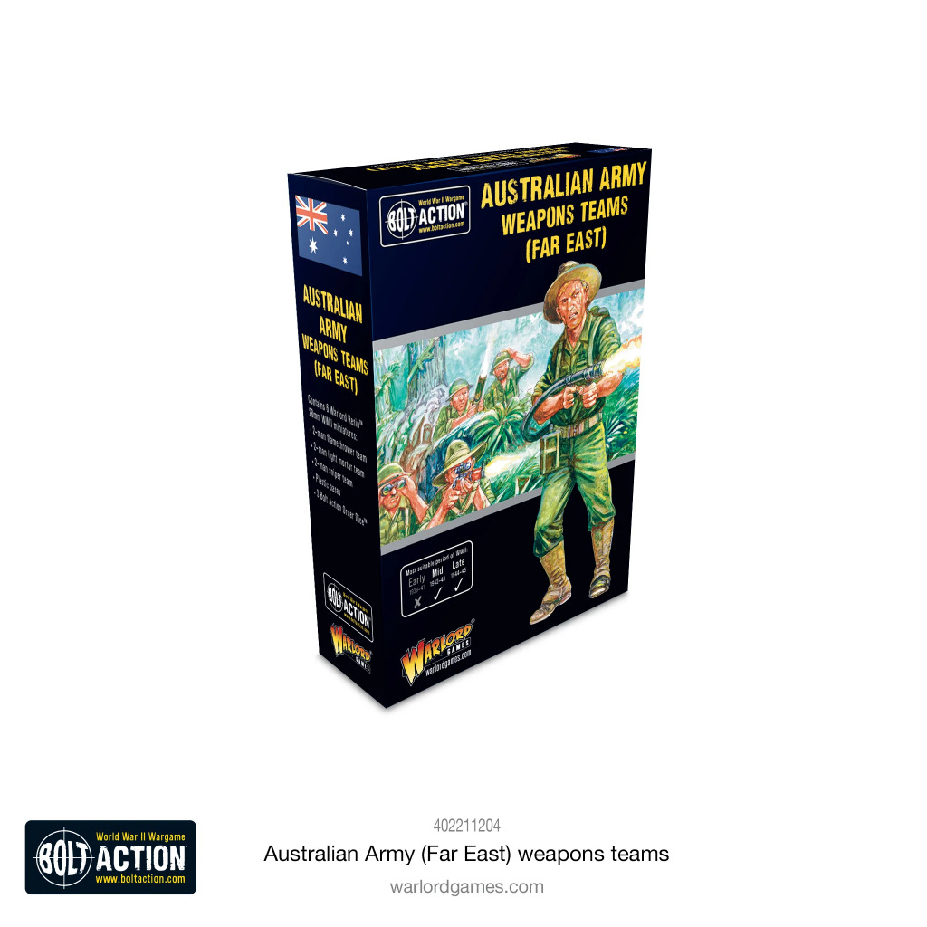 British Australian Army (Far East) Weapons Teams 4