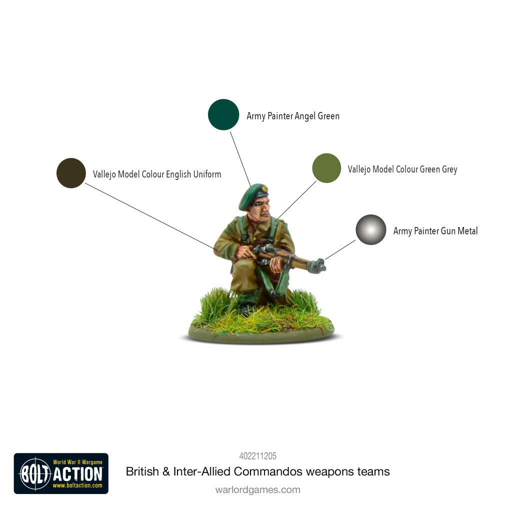 British & Inter-Allied Commandos Weapons Teams 3
