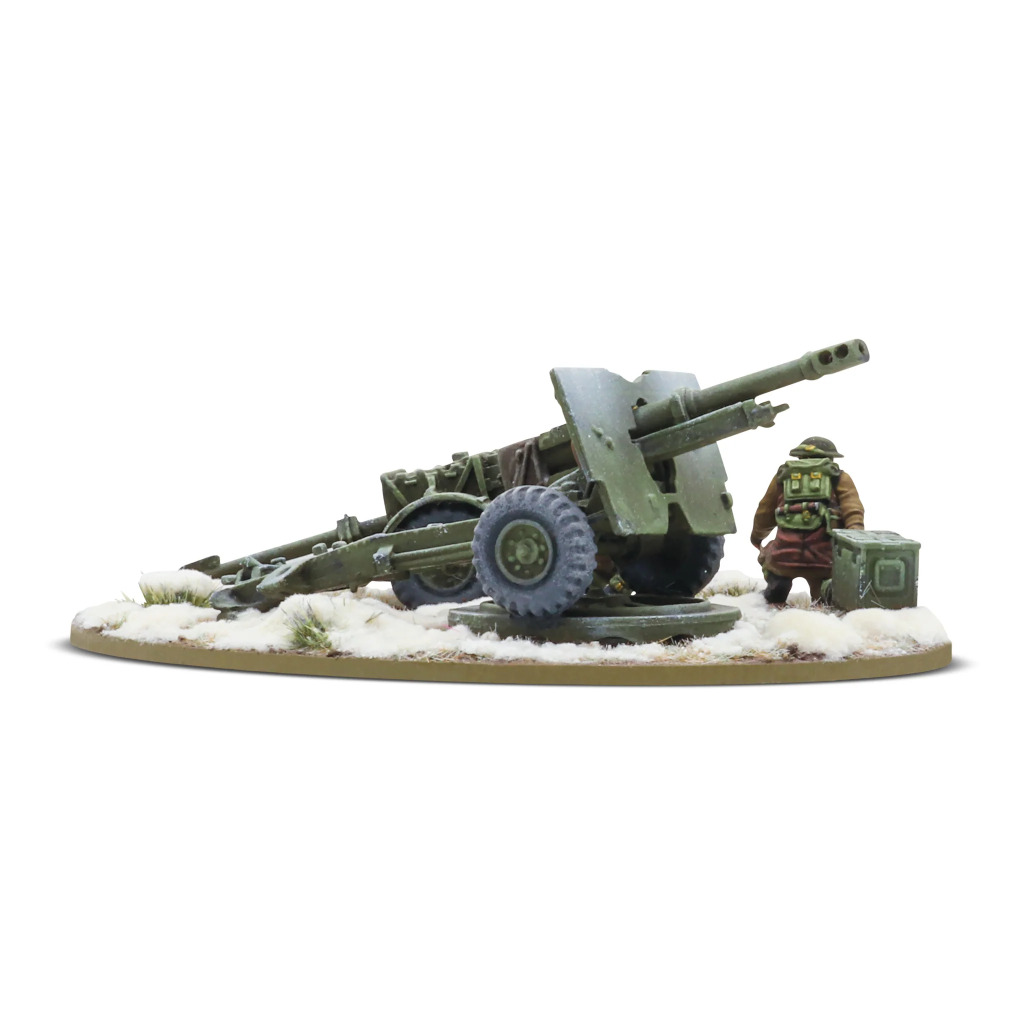 25-Pdr Light Howitzer with British Infantry (Winter) Crew 3