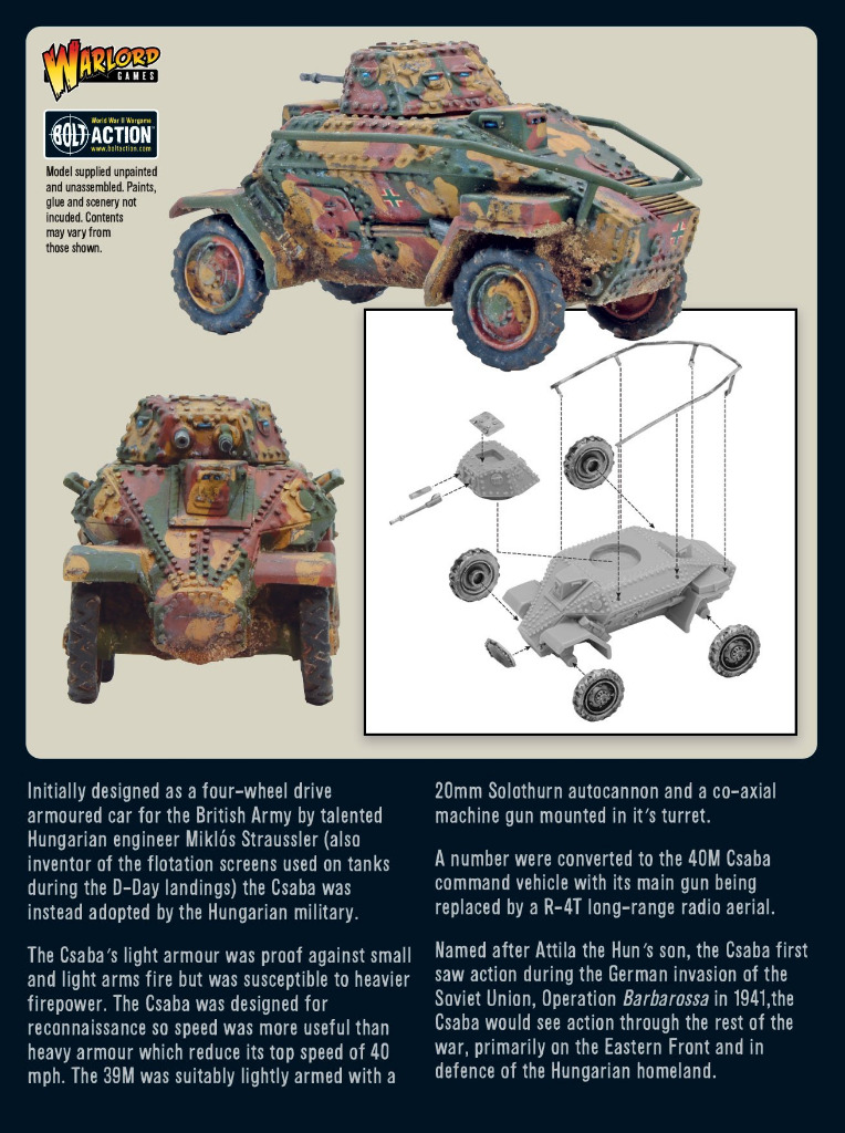 39M Csaba Armoured Car 2