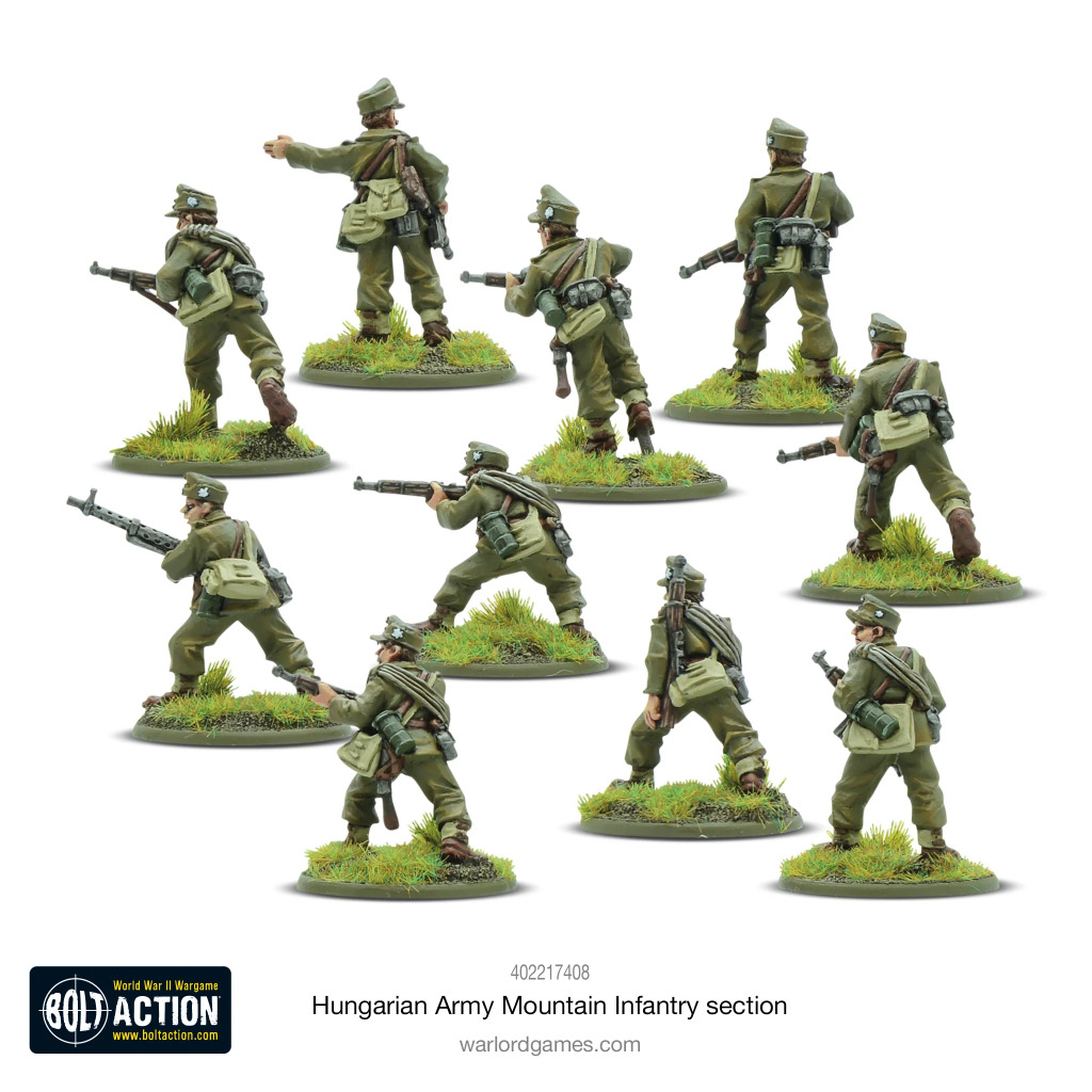 Hungarian Army Mountain Infantry Squad 3