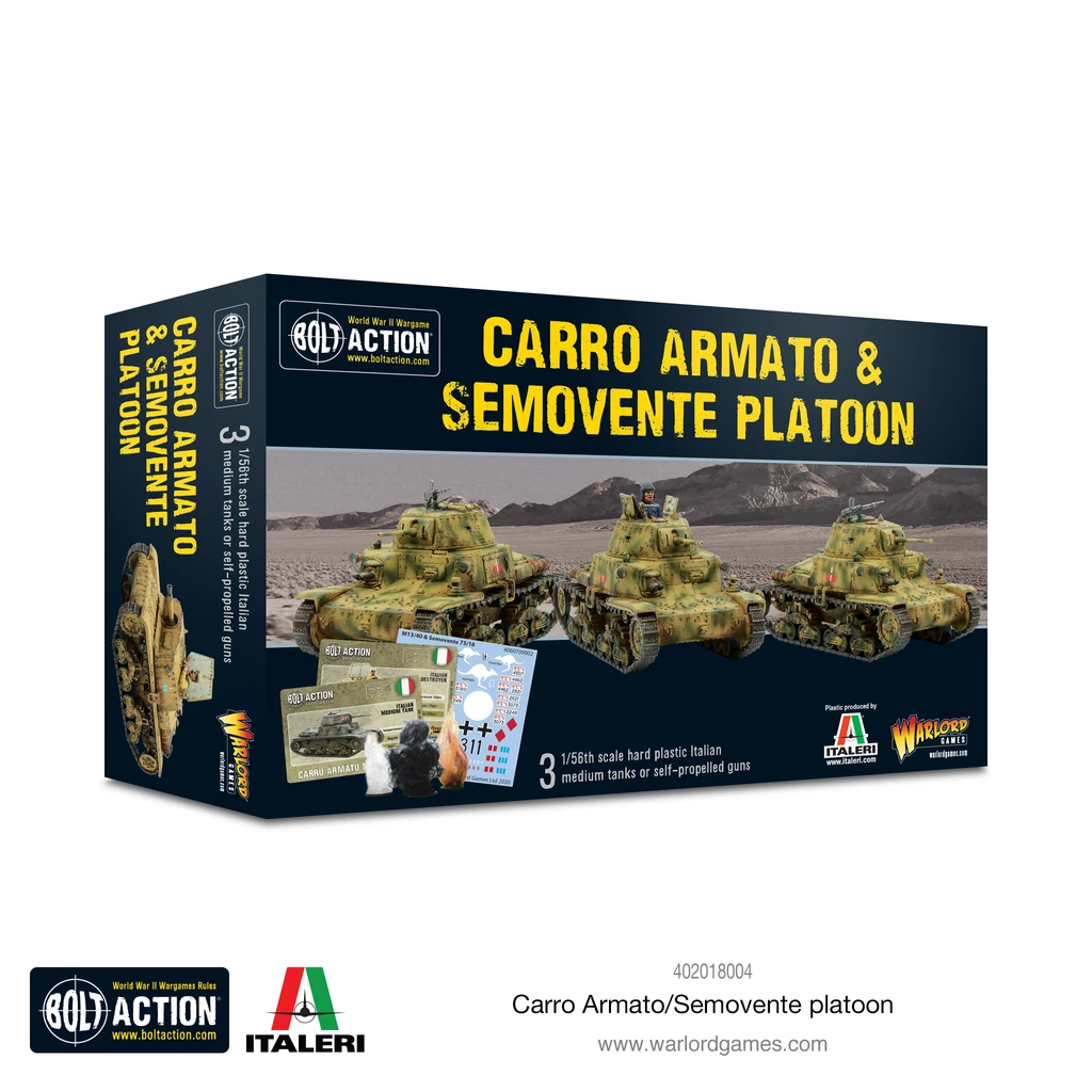 Italian Carro Armato & Semovente Platoon 1