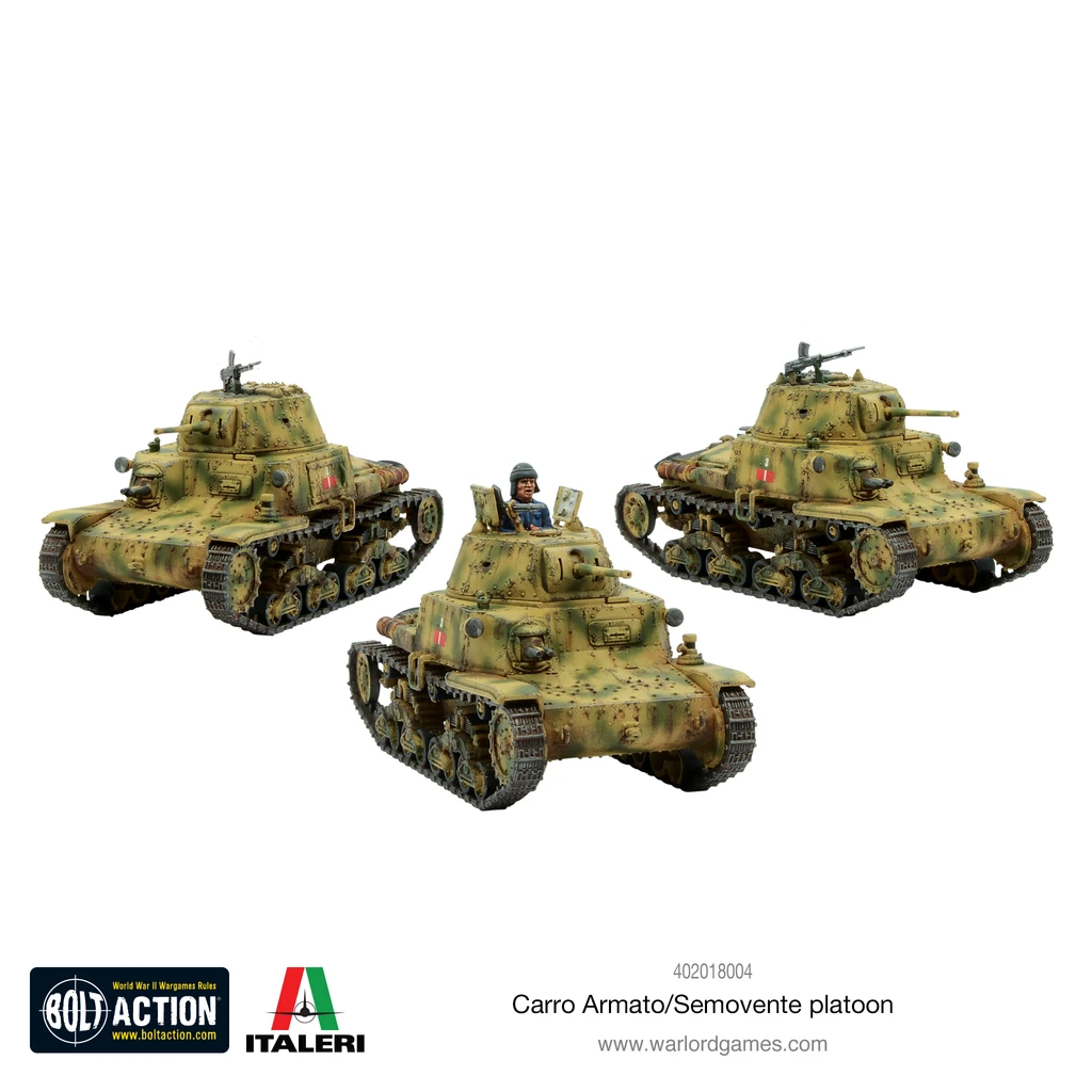 Italian Carro Armato & Semovente Platoon 2