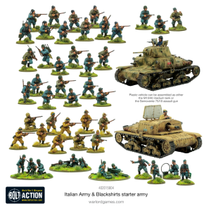 Italian Army & Blackshirts Starter Army 1