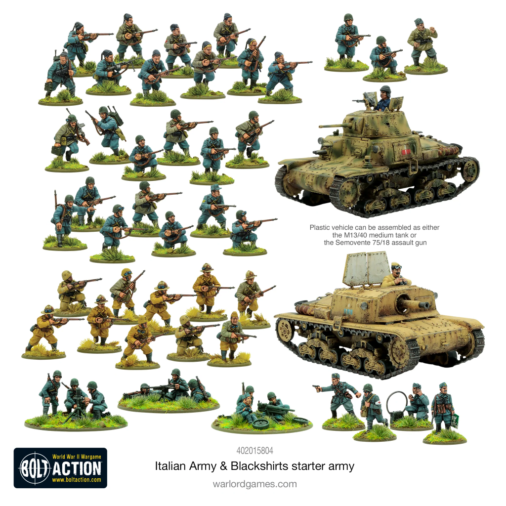 Italian Army & Blackshirts Starter Army 1