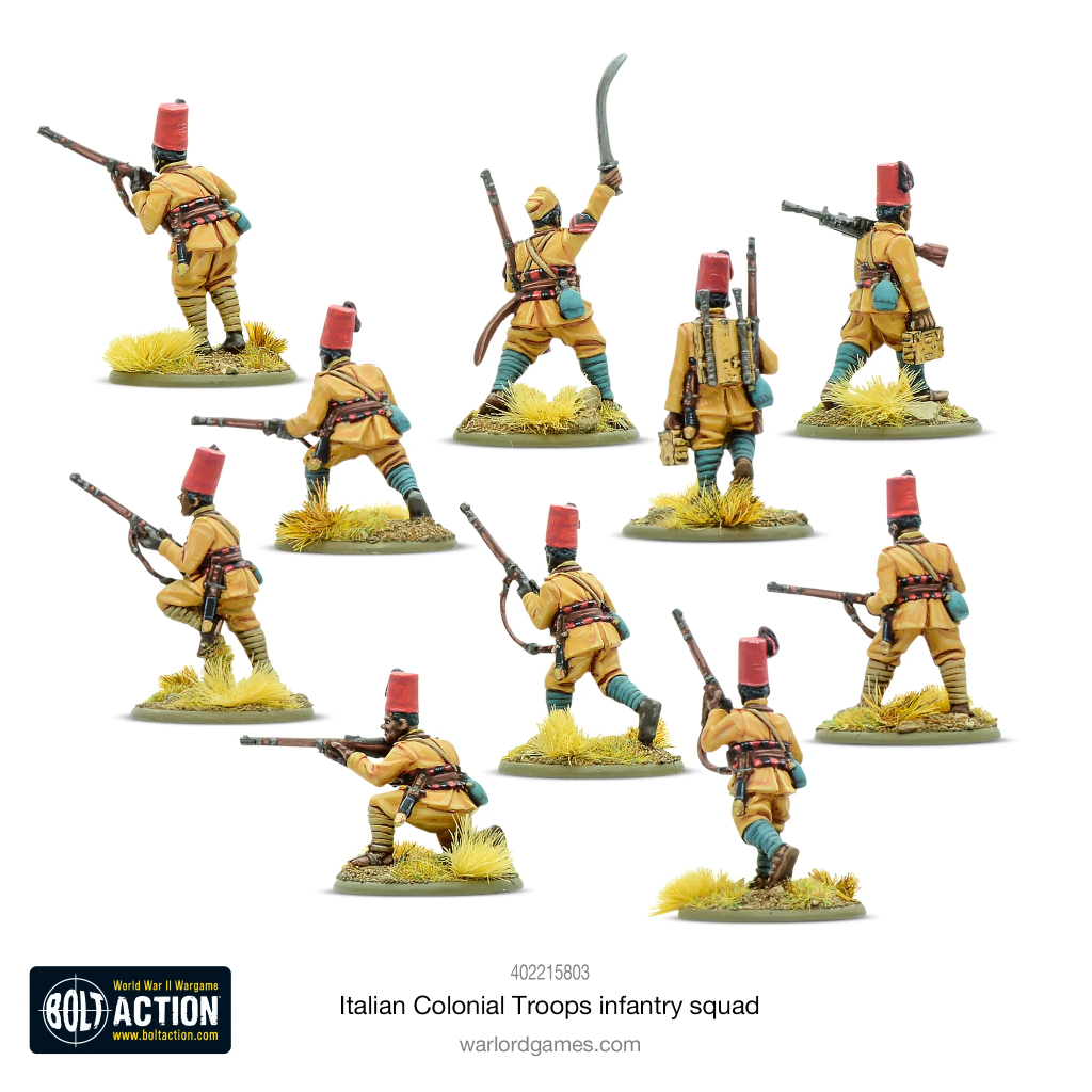 Italian Colonial Troops Infantry Squad 2
