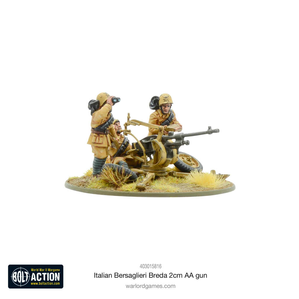 Italian Bersaglieri Breda 2cm Anti Aircraft Gun 2