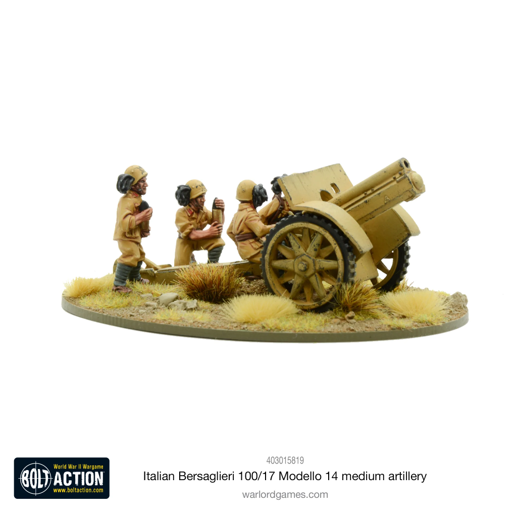 Italian Bersaglieri Modello 14 Medium Artillery 2