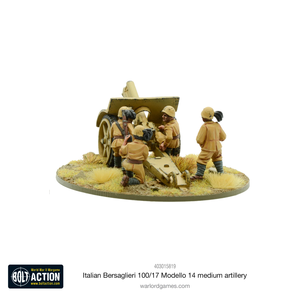 Italian Bersaglieri Modello 14 Medium Artillery 5