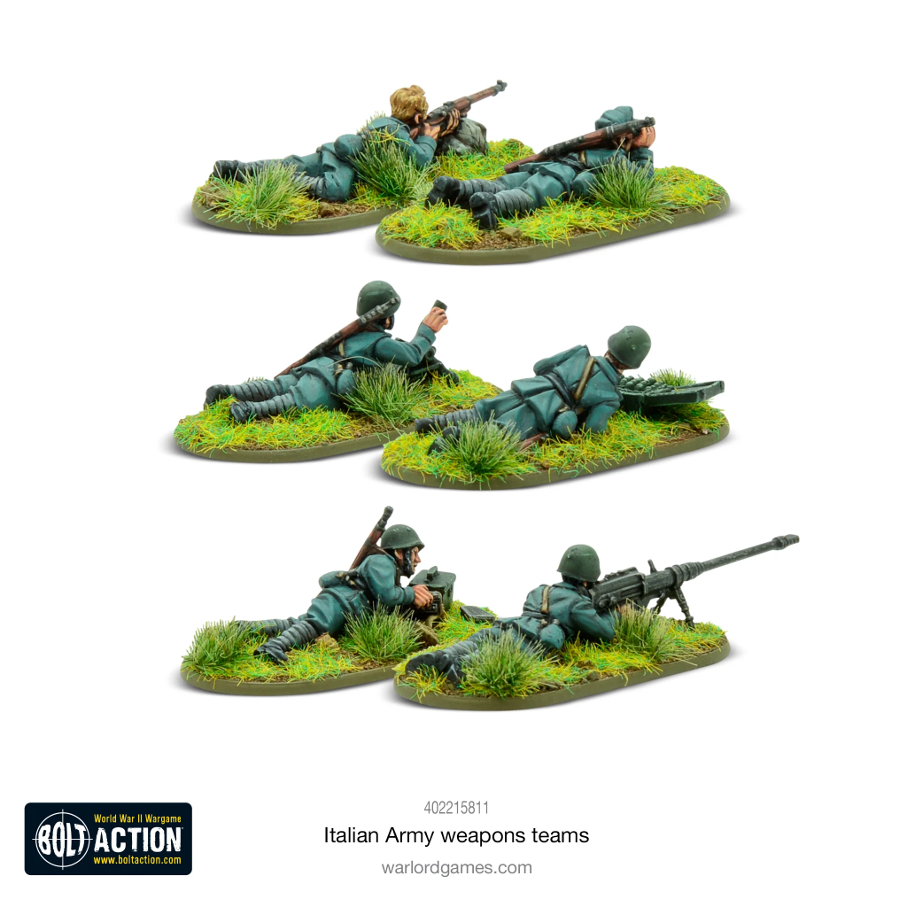 Italian Army Weapons Teams 2