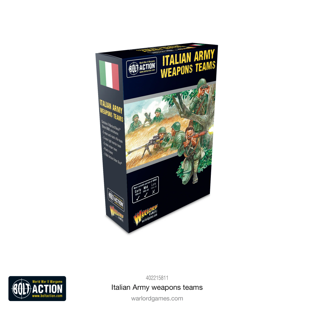 Italian Army Weapons Teams 3