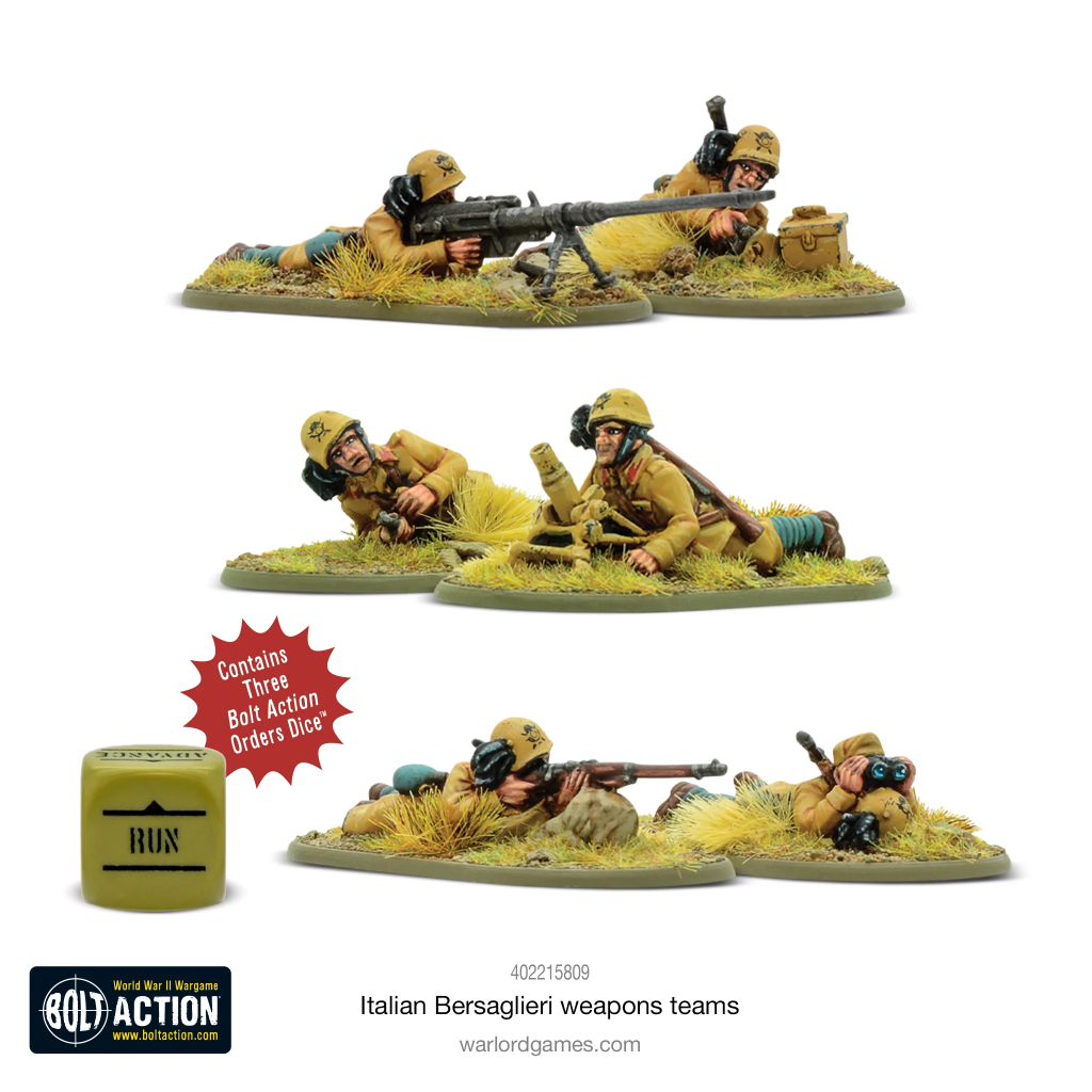 Italian Bersaglieri Weapons Teams 1