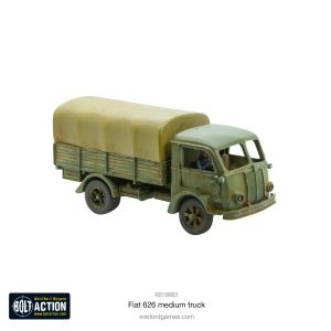 Italian Fiat 626 Medium Truck 1