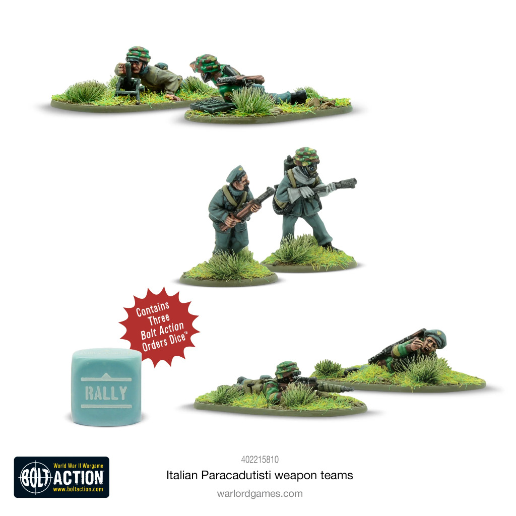 Italian Paracadutisti Weapons Teams 2