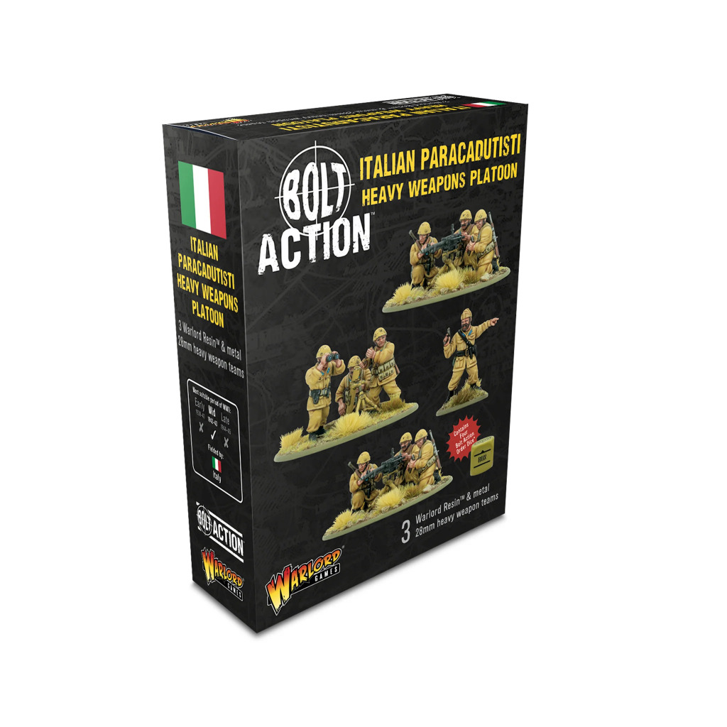 Italian Paracadutisti Heavy Weapons Platoon 1