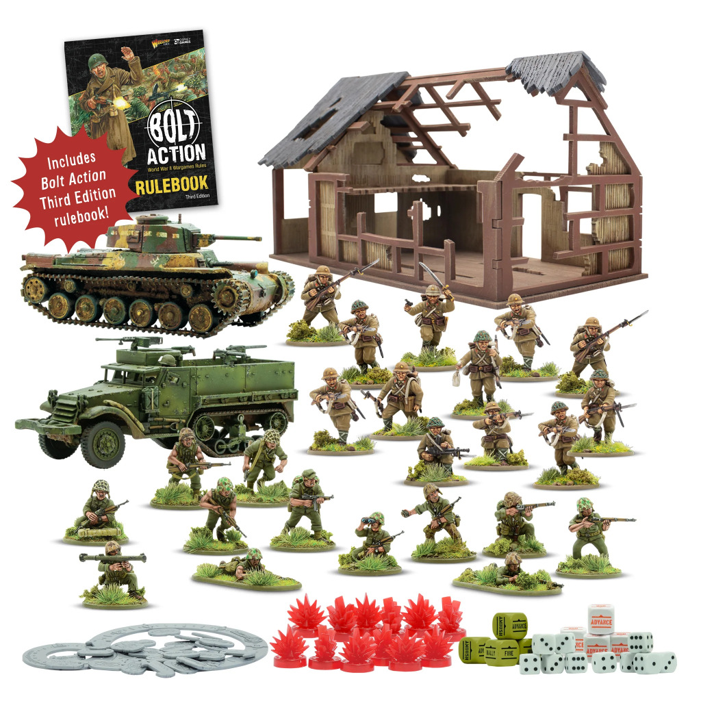 Bolt Action Starter Set–Island Assault! (Third Edition) 1