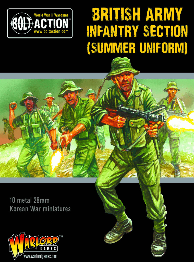Korean War: British infantry section (Summer) 1