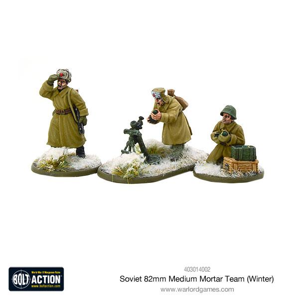 Soviet 82mm Medium Mortar Team (Winter) 2