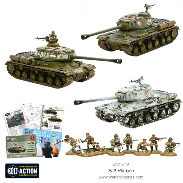 Soviet IS2 Platoon 3