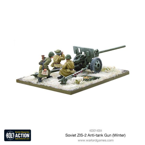 Soviet ZIS-2 anti-tank Gun (Winter) 2
