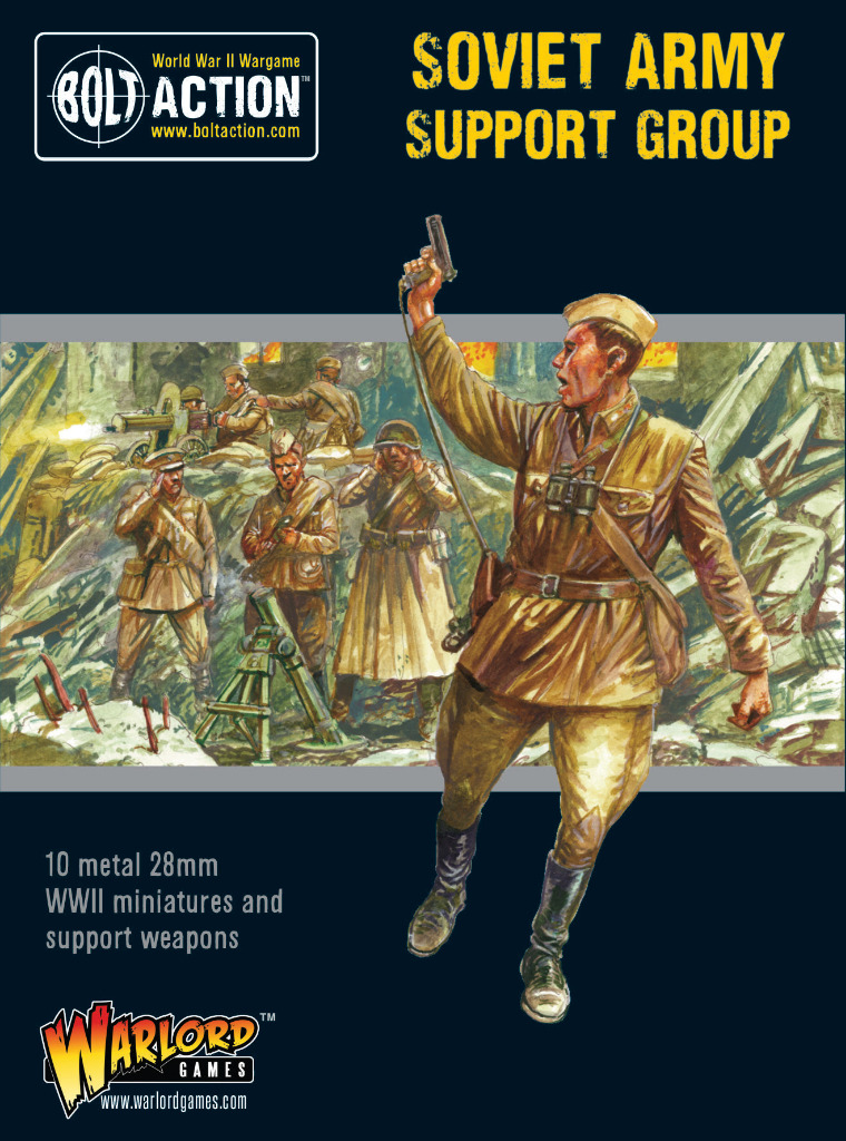 Soviet Army Support Group (HQ, Mortar & MMG) 1