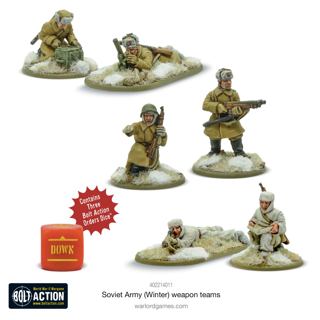 Soviet Army Winter weapons teams 2