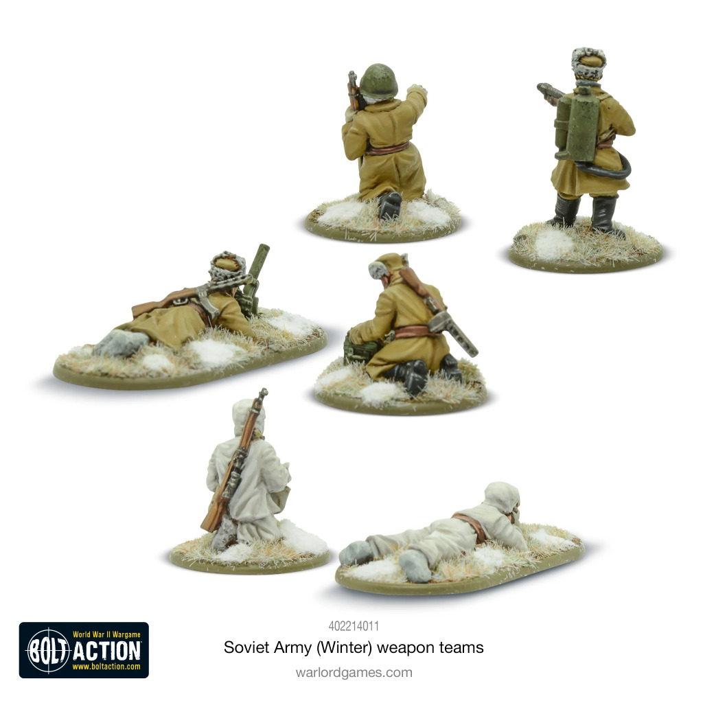 Soviet Army Winter weapons teams 3