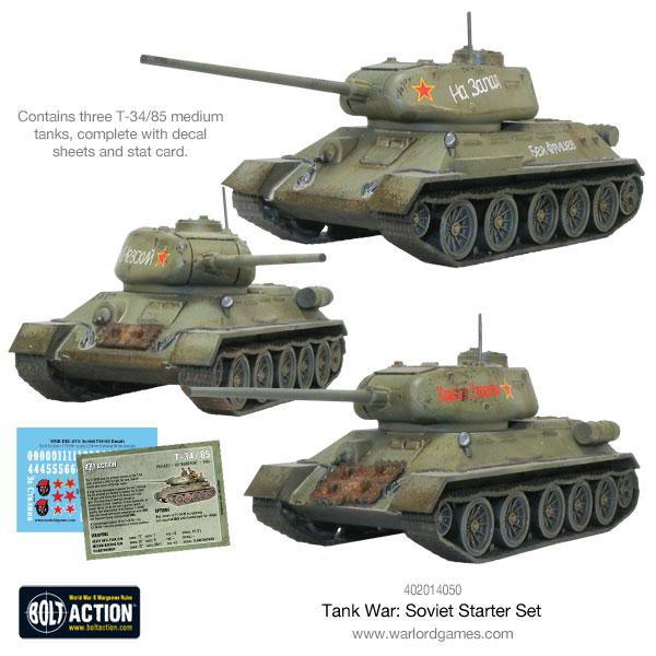 Tank War: Soviet Starter Set 3