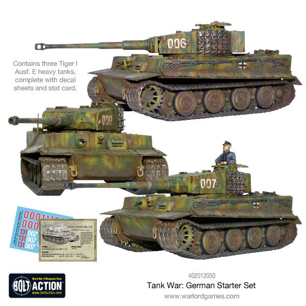 Tank War: German starter set 3