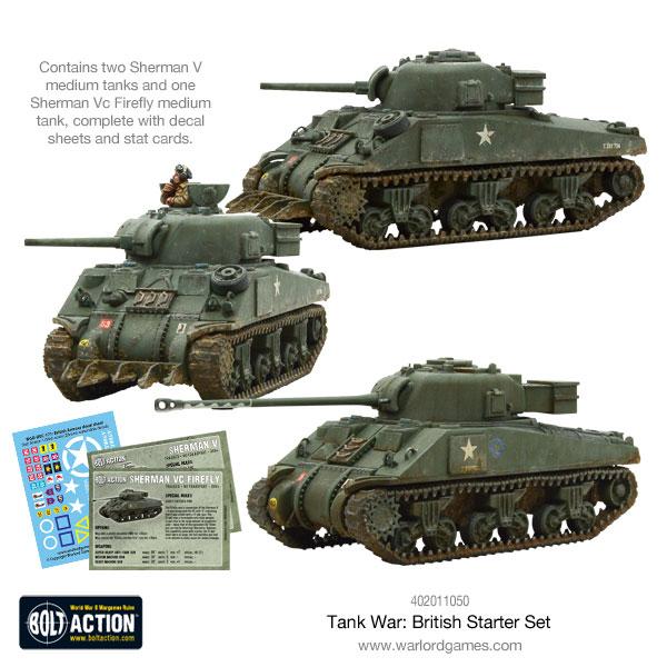 Tank War: British starter set 3
