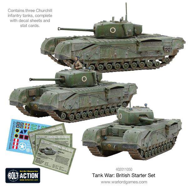 Tank War: British starter set 4