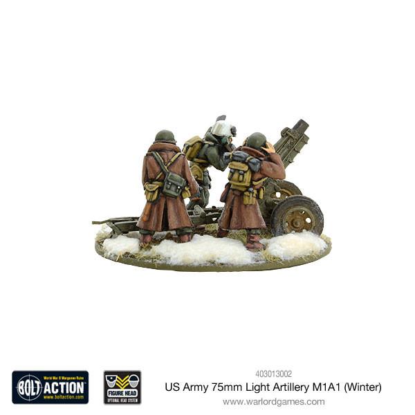 US Army 75mm Light Artillery M1A1 (Winter) 2