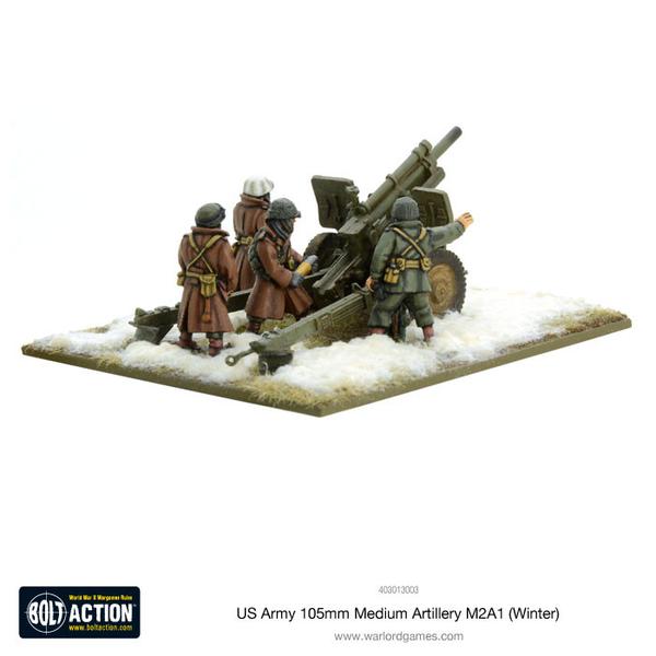 US Army 105mm Medium Artillery M2A1 (Winter) 2