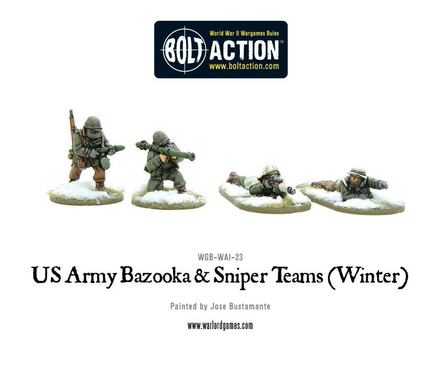 US Army Bazooka and Sniper teams (Winter) 1