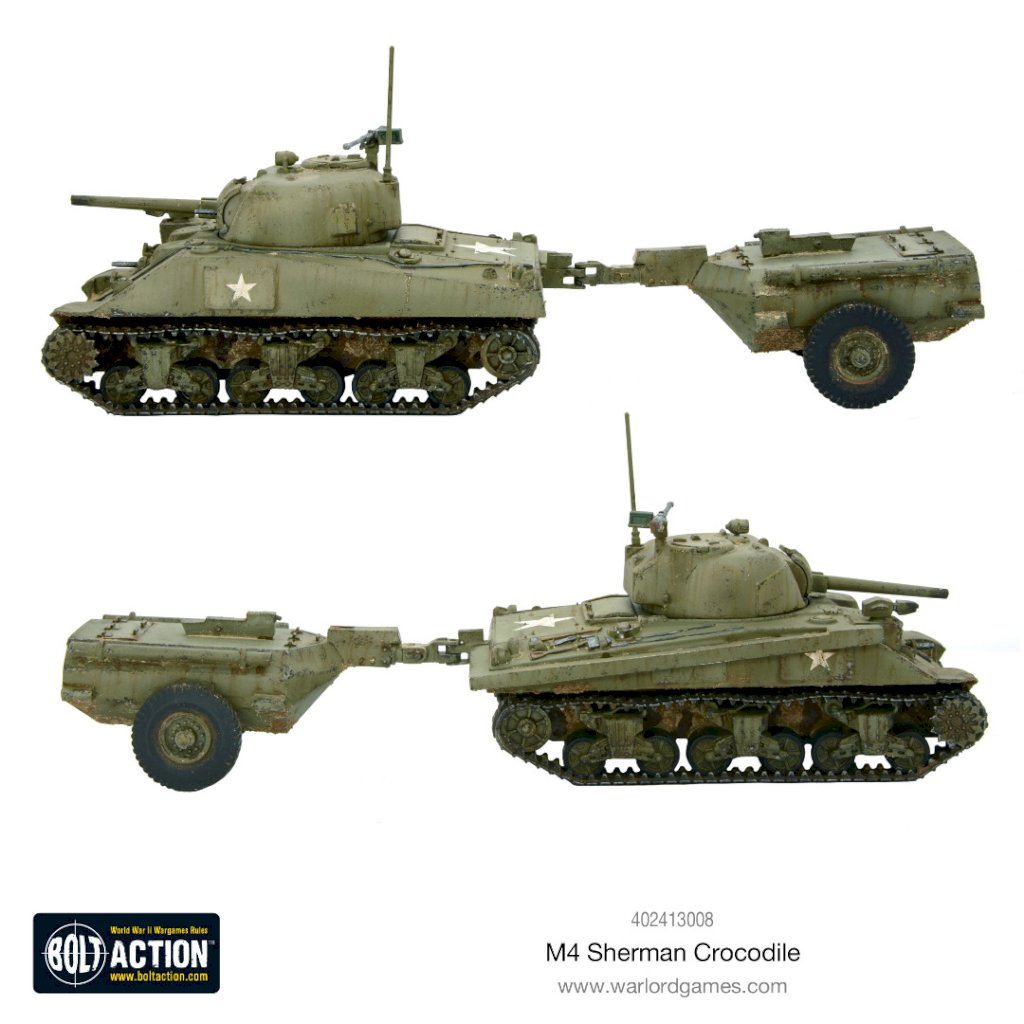 Sherman Crocodile Flamethrower Tank 2