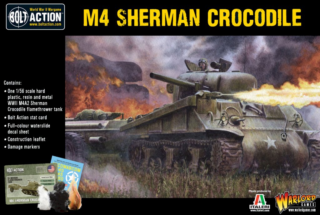 Sherman Crocodile Flamethrower Tank 5