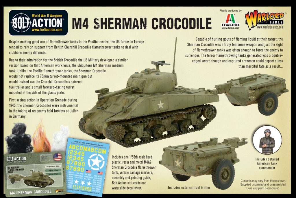 Sherman Crocodile Flamethrower Tank 6