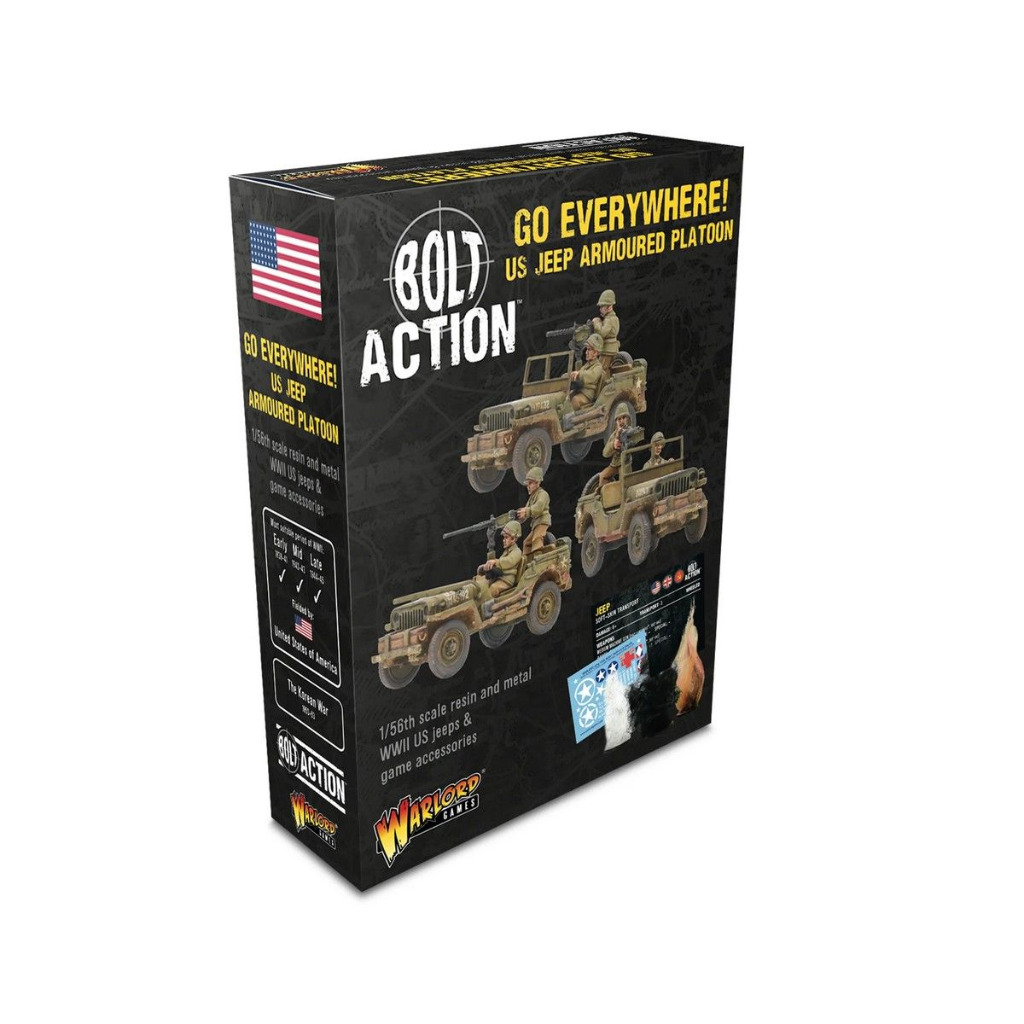 Go Everywhere! US Jeep Armoured Platoon 1