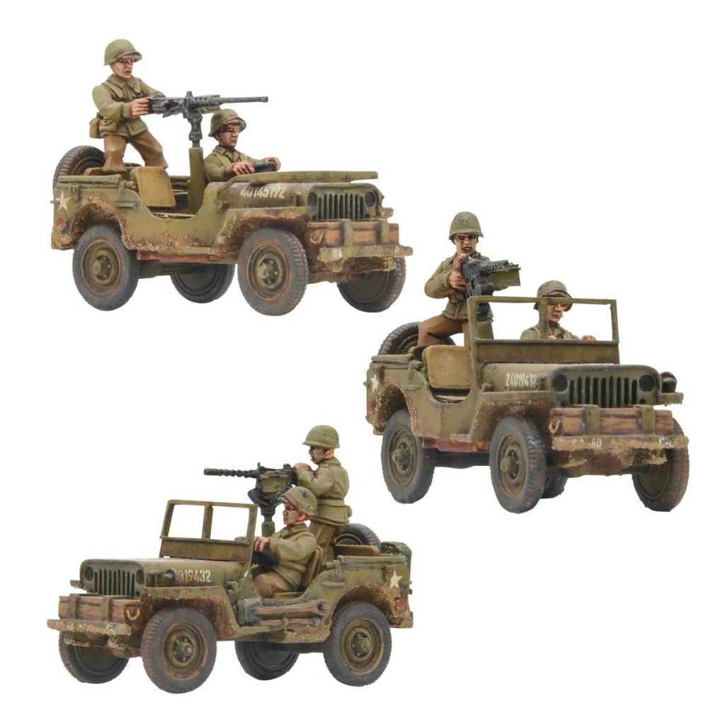 Go Everywhere! US Jeep Armoured Platoon 2