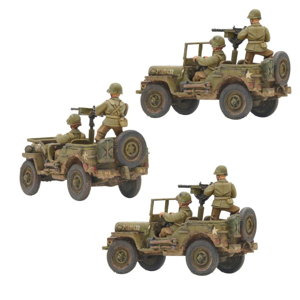 Go Everywhere! US Jeep Armoured Platoon 3