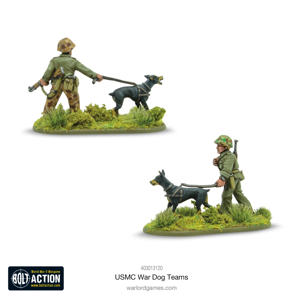 US Marine Corps. War Dog Teams 2