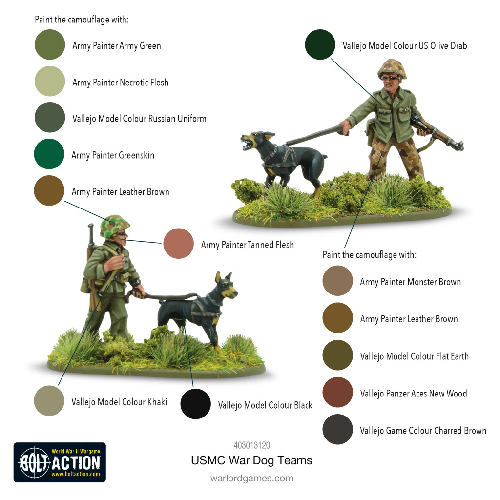 US Marine Corps. War Dog Teams 3