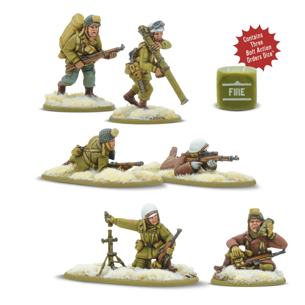 US Airborne (winter) Weapons Team 1