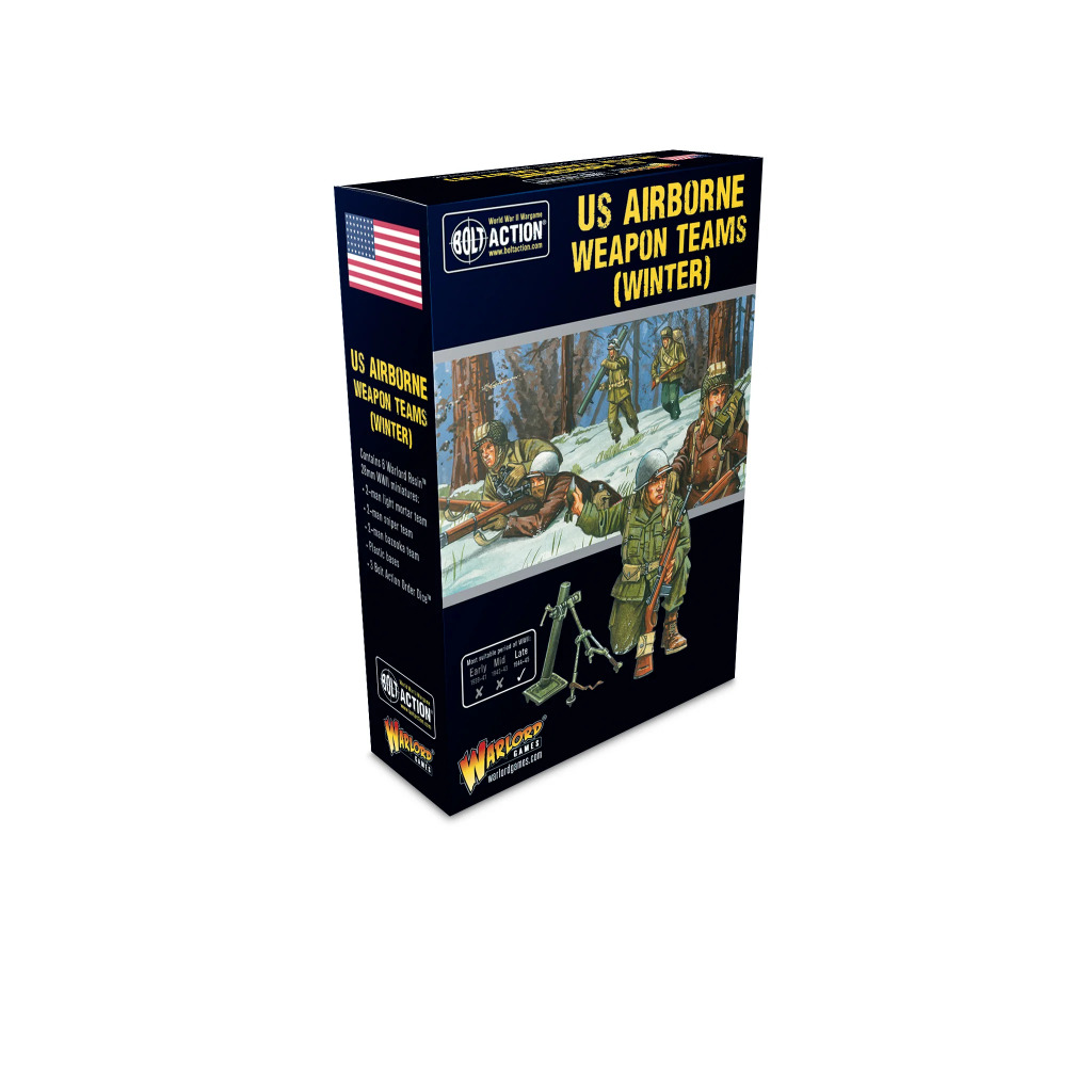 US Airborne (winter) Weapons Team 3