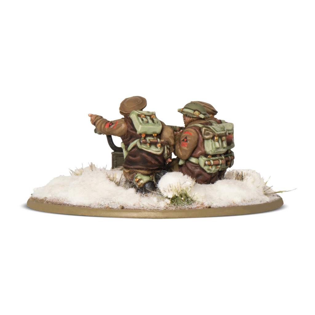 British & Canadian infantry (winter) medium machine gun team 2