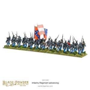 Black Powder American Civil War: Infantry Regiment (Advancing) 1