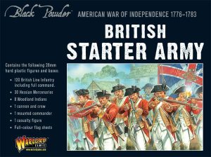 Black Powder - British Army Starter Set AWI 1