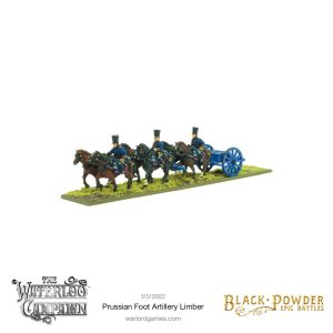 Black Powder Epic Battles: Napoleonic Prussian Foot Artillery Limber 1