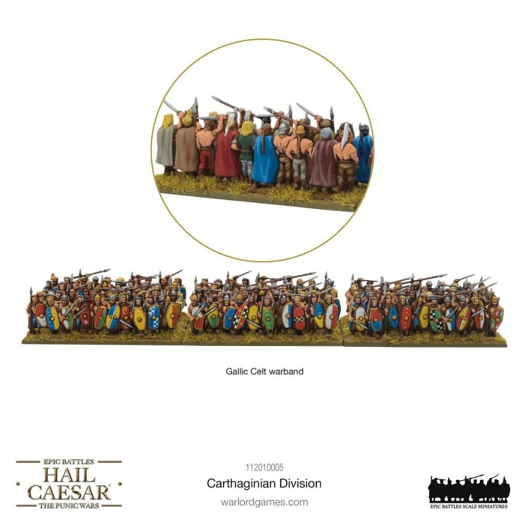 Epic Hail Caesar - Carthaginian Division 4